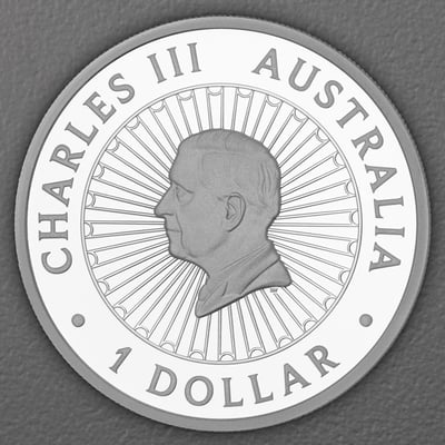 Silbermünze 1oz "Matrix-Opal" 2026 (PP) Great Southern Land – Nocturnal (Australien) - Miniaturansicht 2