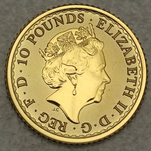 Goldmünze 1/10oz "Britannia" ab 2013 (24kt) (Großbritannien) - Miniaturansicht 2