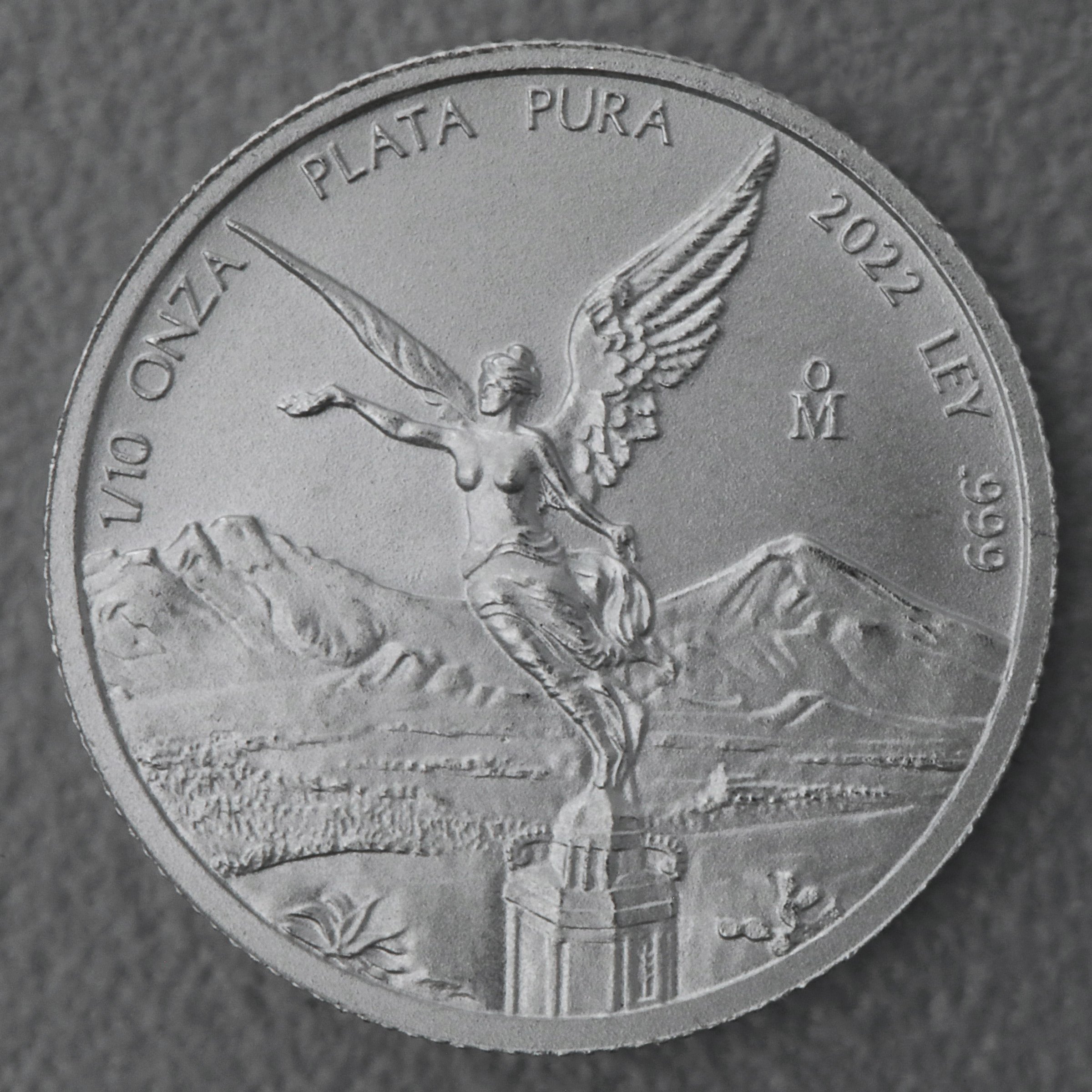 Silbermünze 1/10oz "Libertad" 2022 (Mexiko) - Hauptansicht