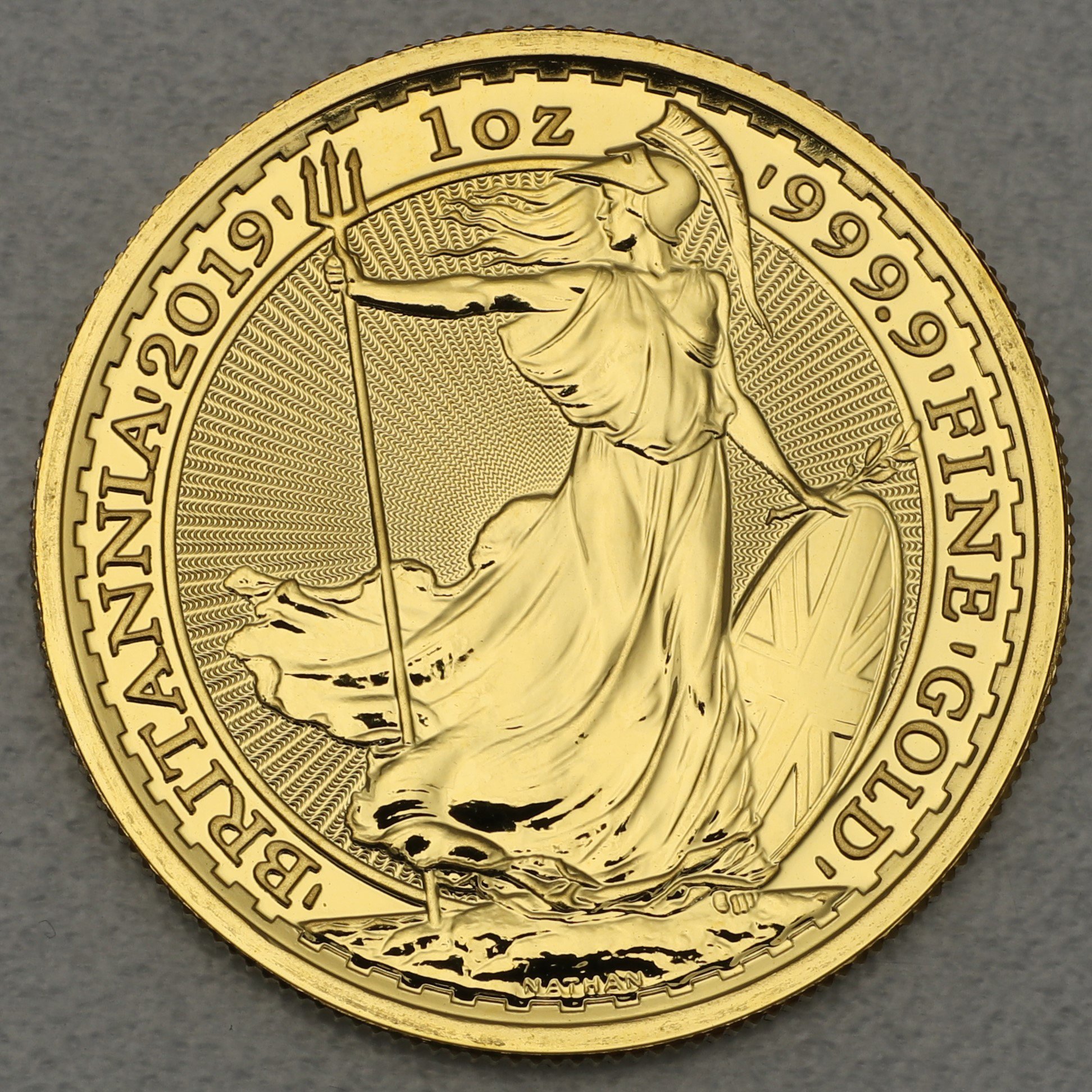 Goldmünze 1oz "Britannia" 2019 (Großbritannien) - Hauptansicht