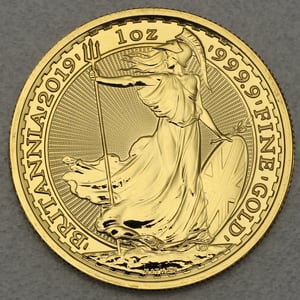Goldmünze 1oz "Britannia" 2019 (Großbritannien) - Hauptansicht
