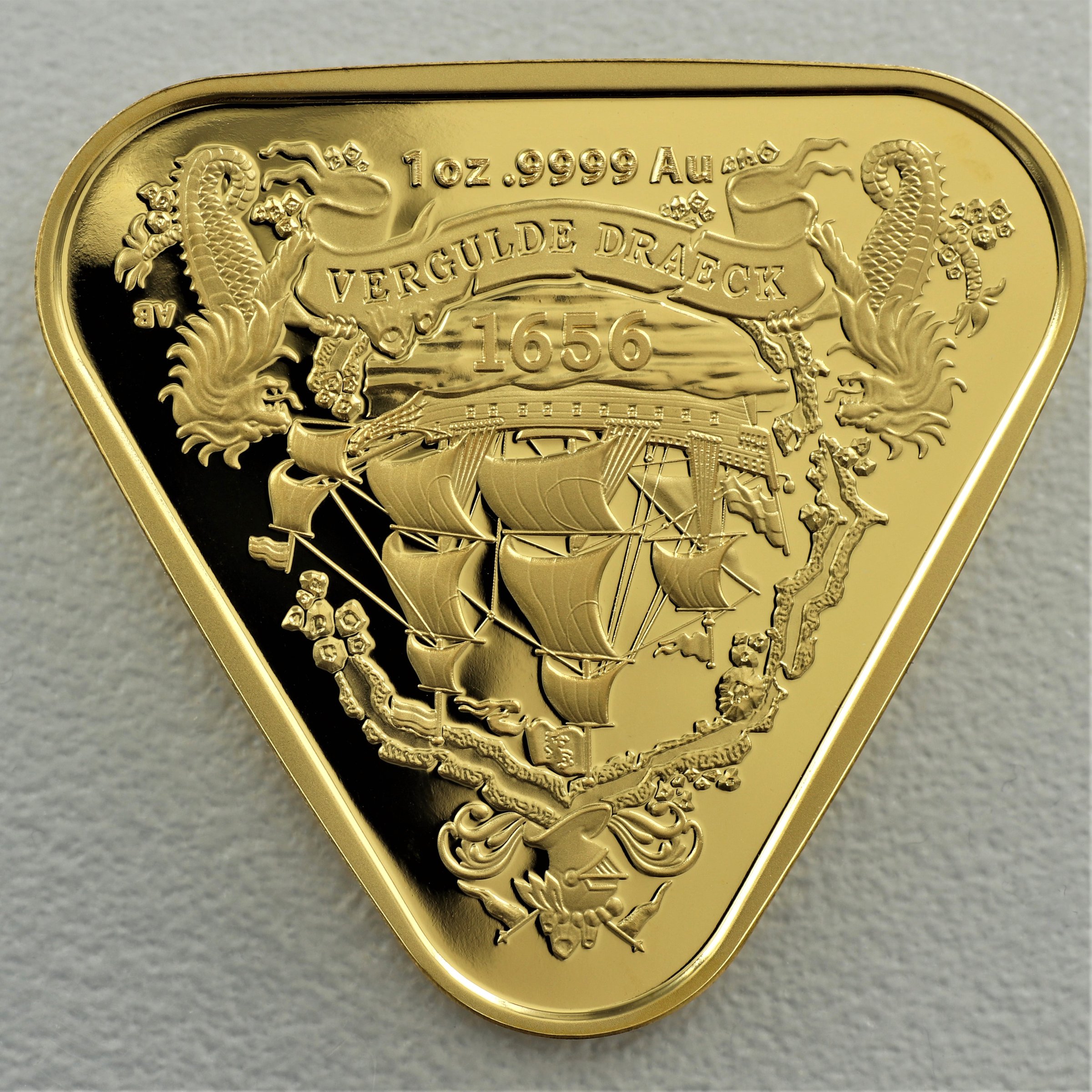 Goldmünze 1oz "Vergulde Draeck" 2020 Shipwrecks (Australien) - Detailansicht 1