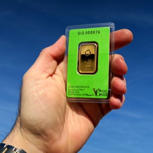 Goldbarren 20g "Green Gold" VALCAMBI (999,9 Au) - Miniaturansicht 7