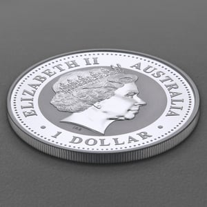 Silbermünze 1oz "Kookaburra" 2002 (Australien) - Miniaturansicht 4
