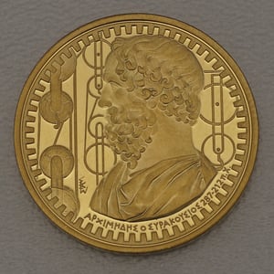 Goldmünze 200 Euro "Archimedes" 2015 Griechische Kultur - Historiker (Griechenland) - Hauptansicht