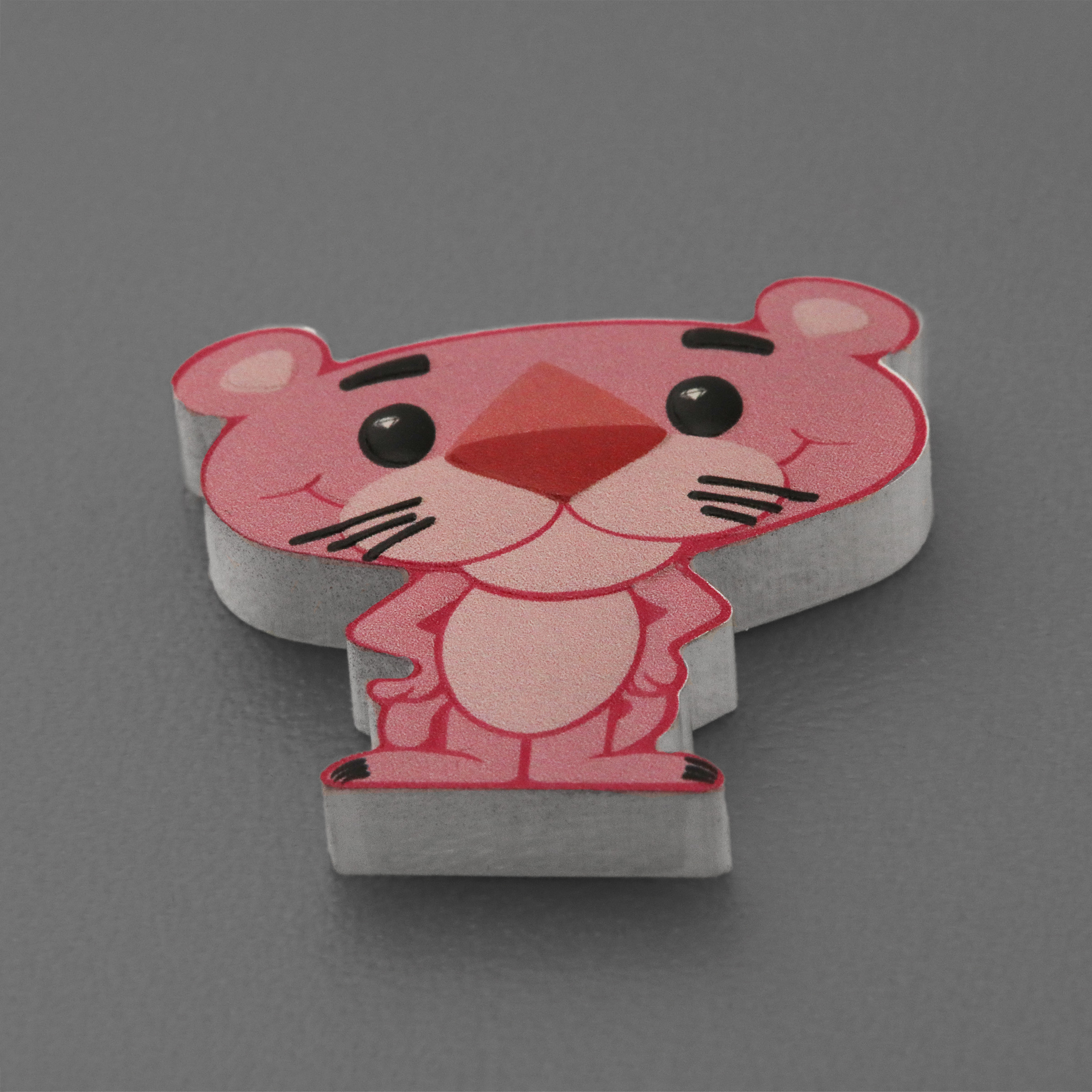 Silbermünze 1oz "Pink Panther" 2024 (koloriert) Minted Mini (Tuvalu) - Detailansicht 2