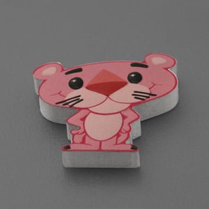Silbermünze 1oz "Pink Panther" 2024 (koloriert) Minted Mini (Tuvalu) - Miniaturansicht 3