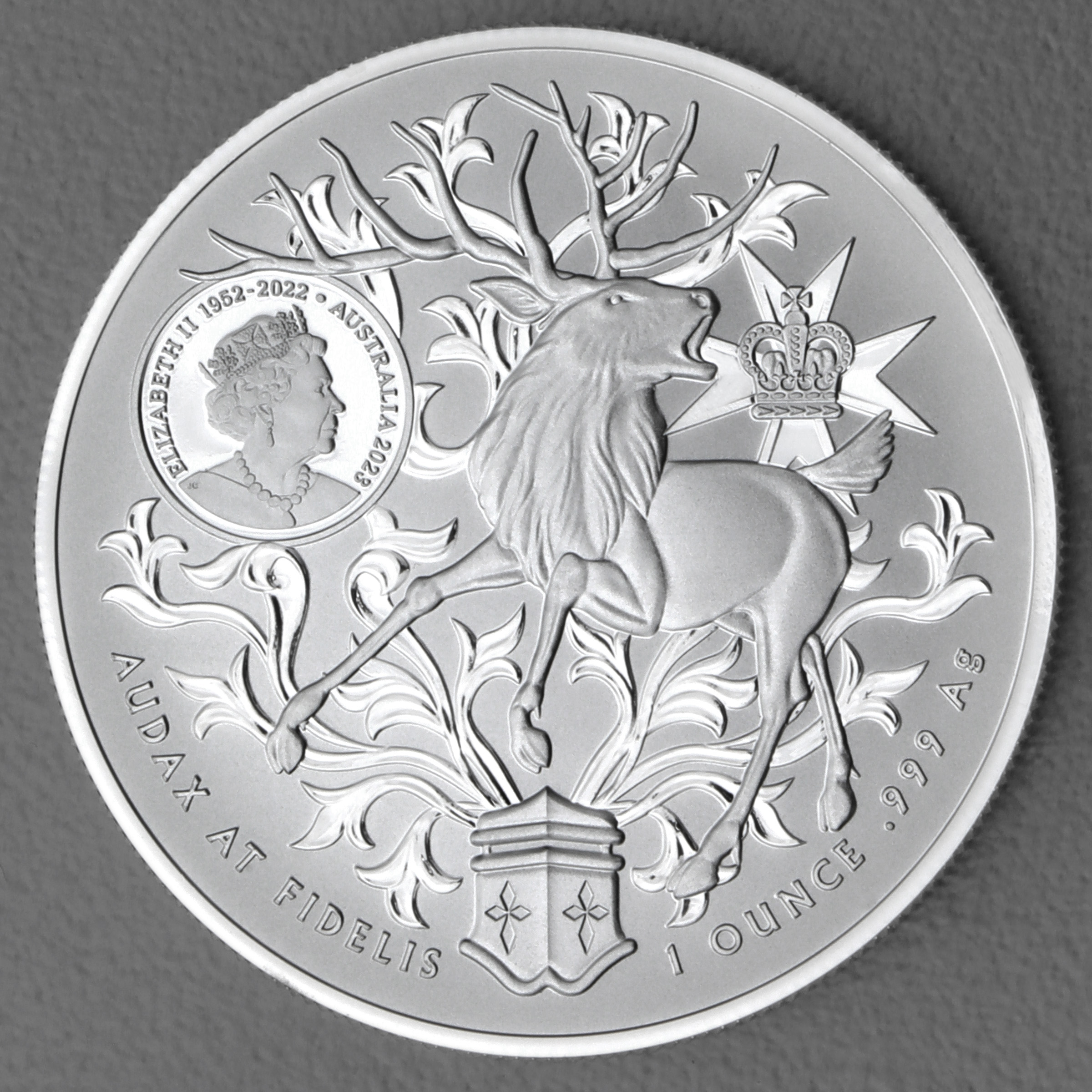 Silbermünze 1oz "Australia’s Coat of Arms" 2023 Queensland 19% (Australien) - Detailansicht 1