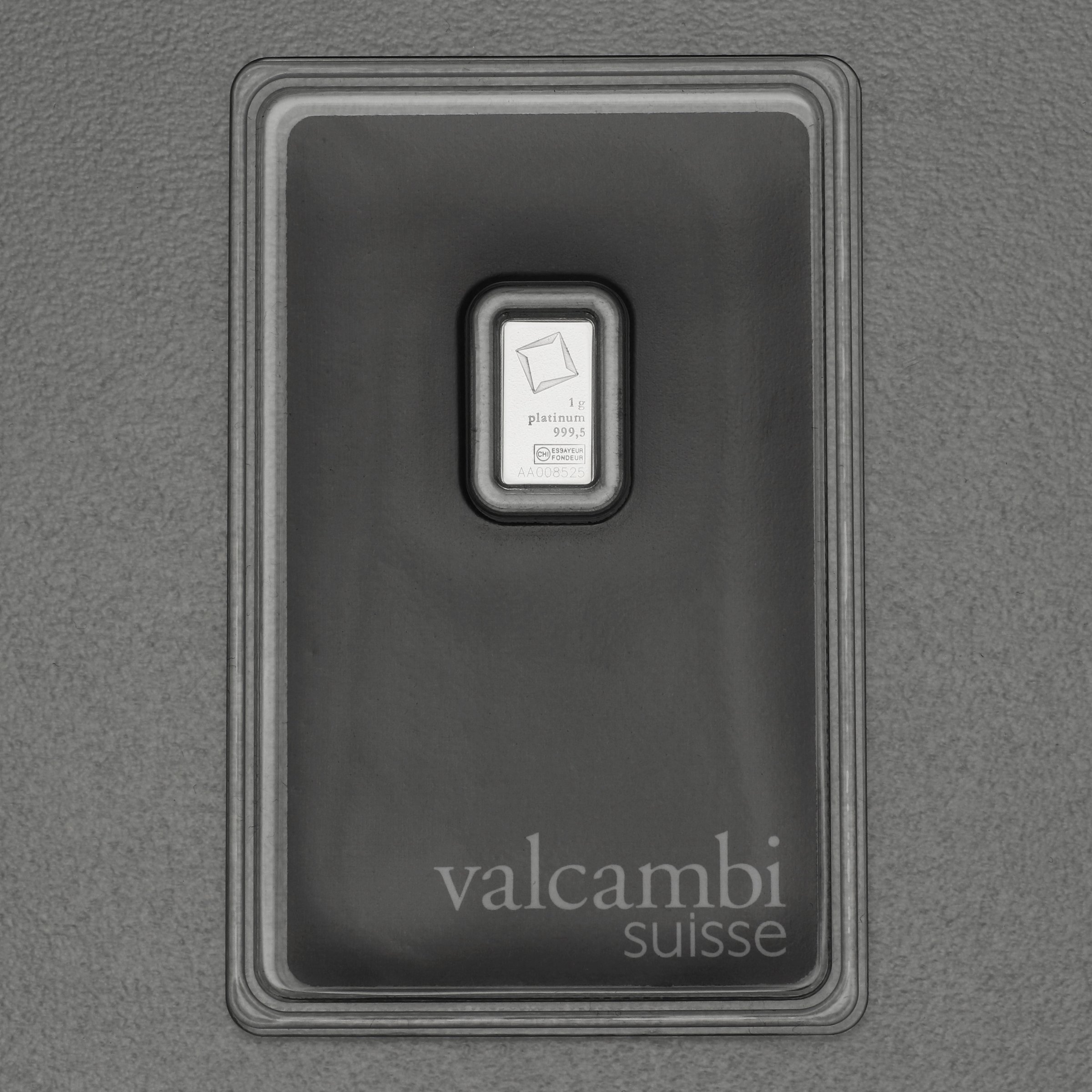 Platinbarren 1g VALCAMBI (Pt) - Hauptansicht
