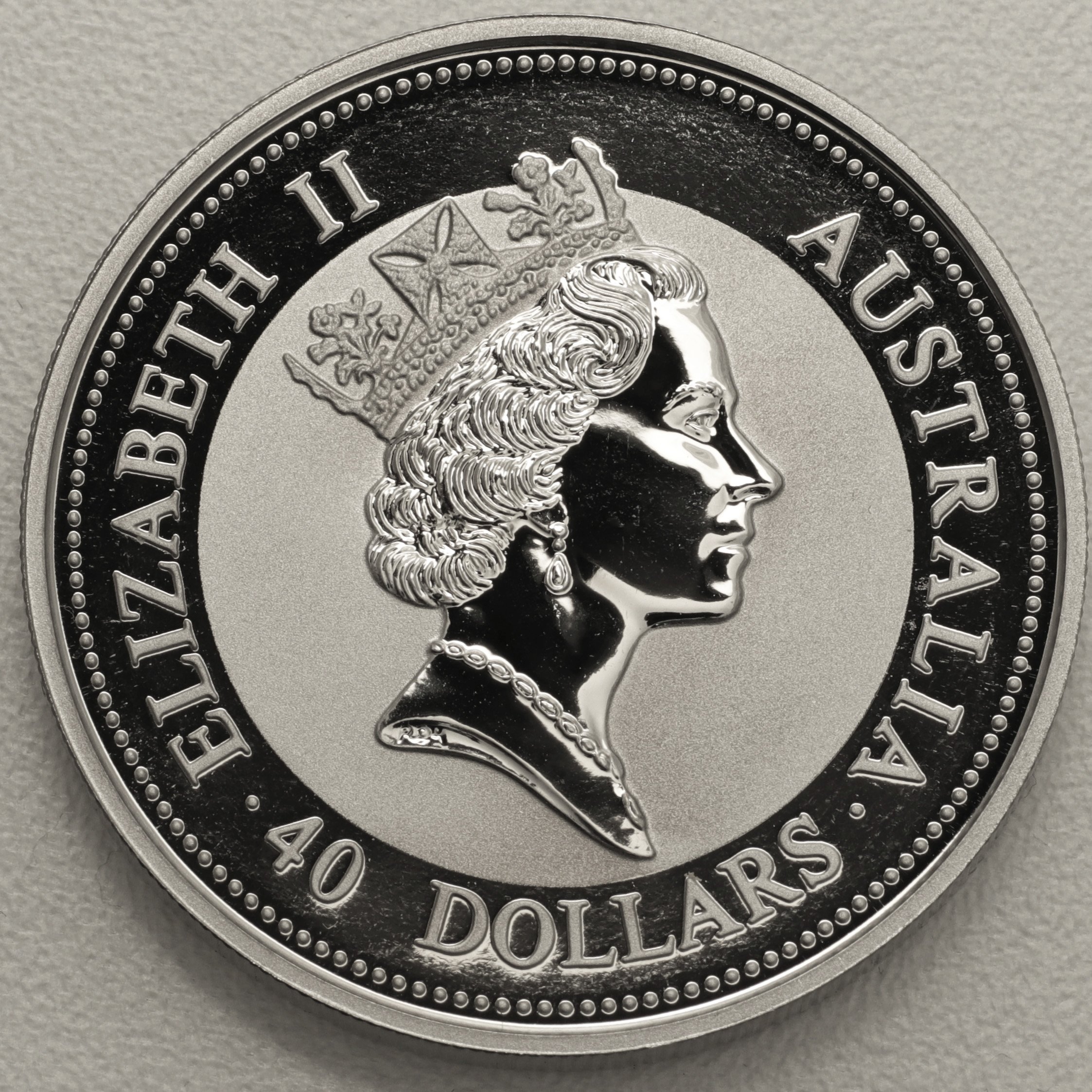 Palladiummünze 1oz "Emu" 1996 (Australien) - Detailansicht 1