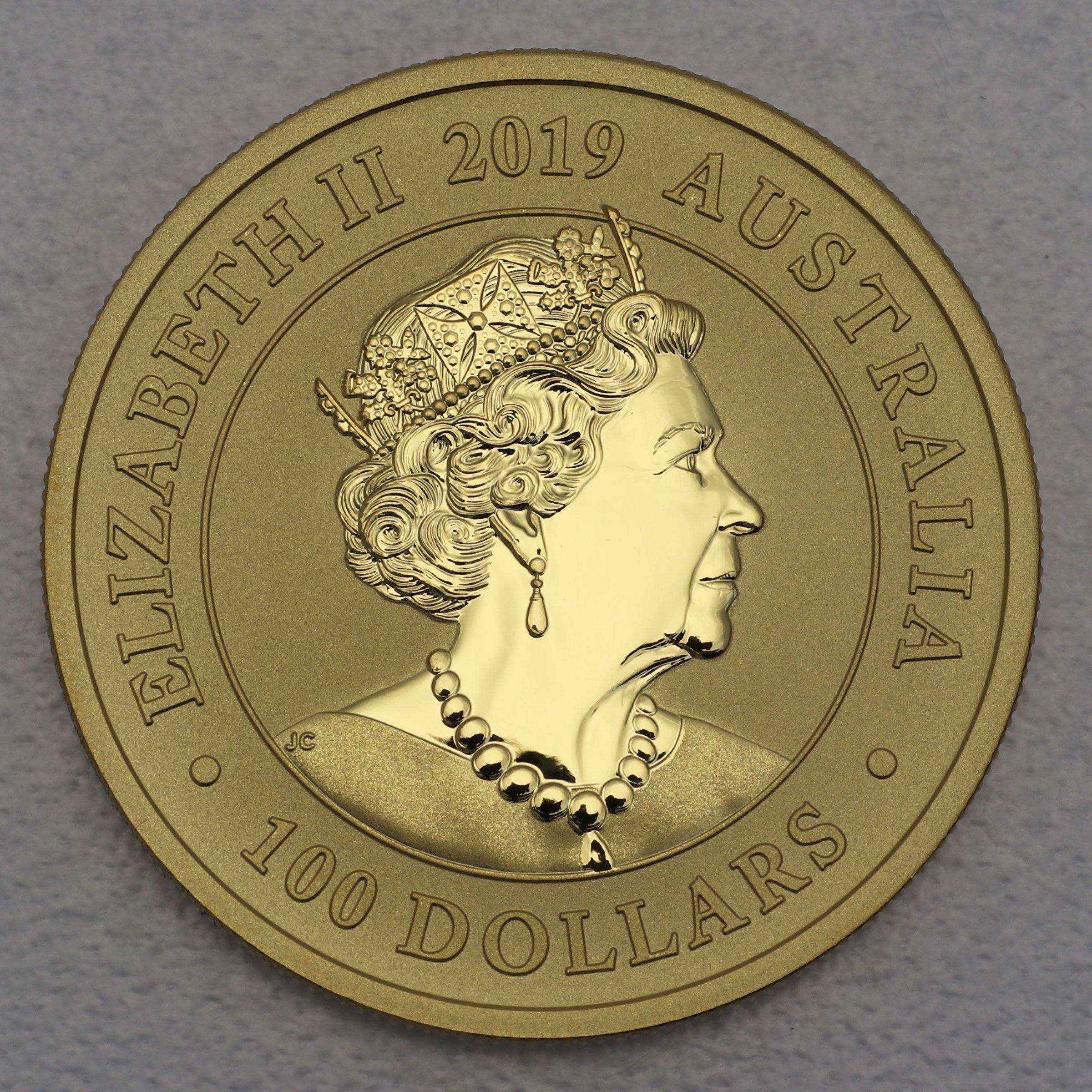 Goldmünze 1oz "Bird of Paradise" 2019 Manucodia (Australien) - Detailansicht 1