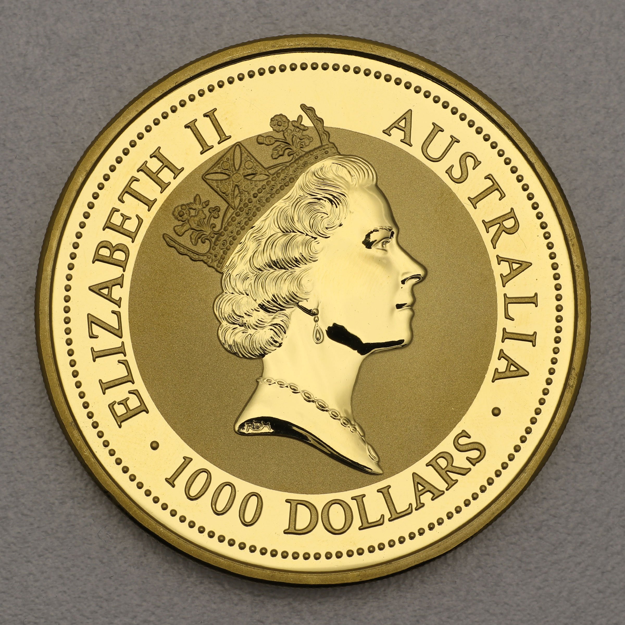 Goldmünze 10oz "Känguru" 1996 Australian Nugget (Australien) - Detailansicht 1