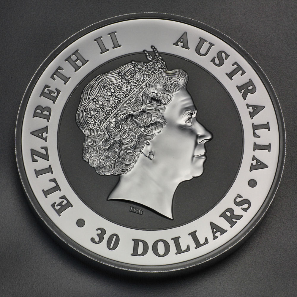 Silbermünze 1kg "Kookaburra" 2012 (Australien) - Detailansicht 2