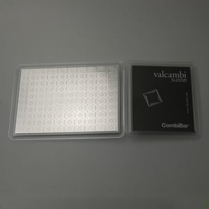 Silbertafel VALCAMBI (100x 1g Ag) "CombiBar" - Miniaturansicht 2