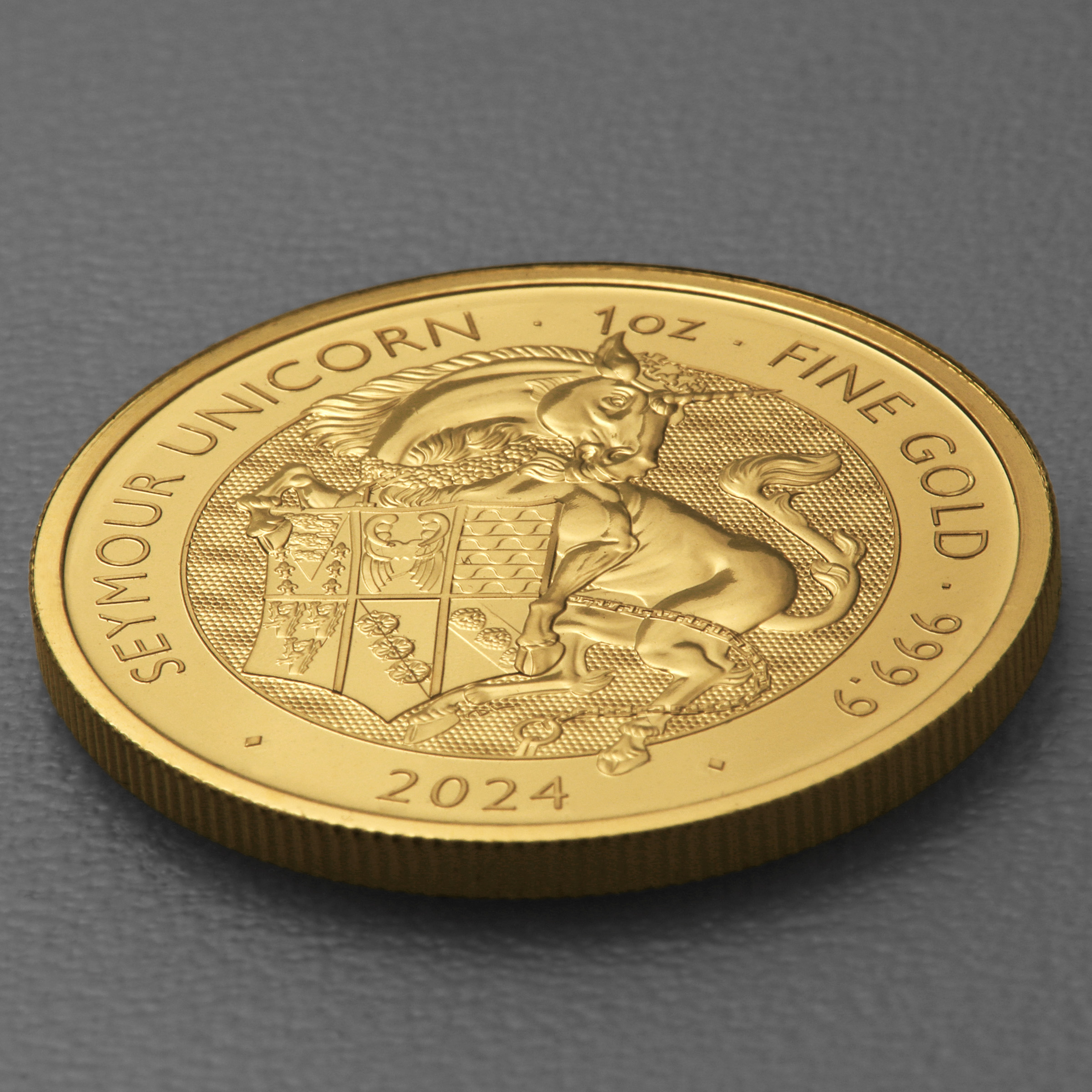 Goldmünze 1oz "Seymour Unicorn" 2024 Royal Tudor Beasts (Großbritannien) - Detailansicht 2