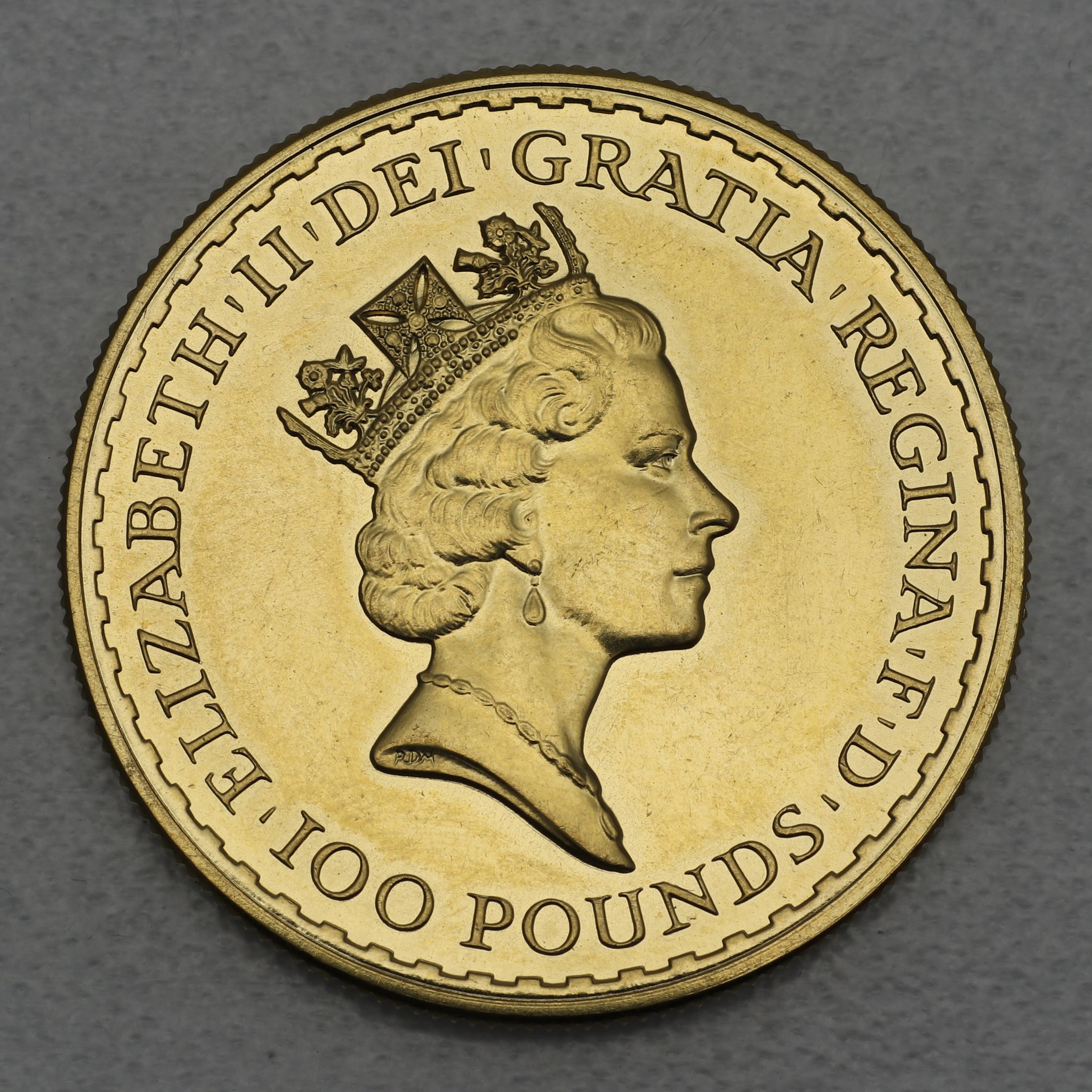 Goldmünze 1oz "Britannia" 1990 (Großbritannien) - Detailansicht 1