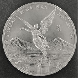 Silbermünze 5oz "Libertad" 2009 (Mexiko) - Hauptansicht