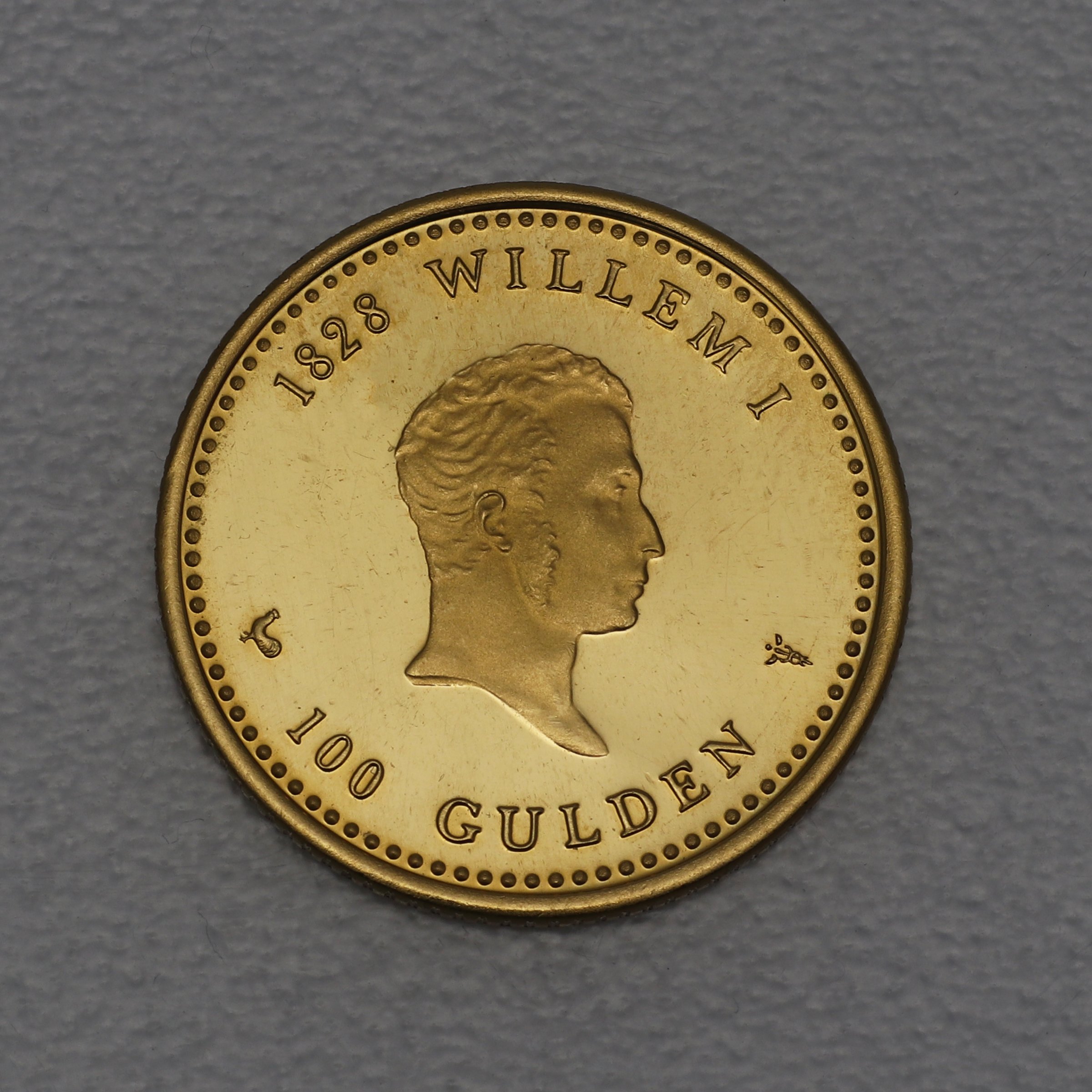 Goldmünze 100 Gulden "Juliana" 1978 (Niederländische Antillen) - Detailansicht 1