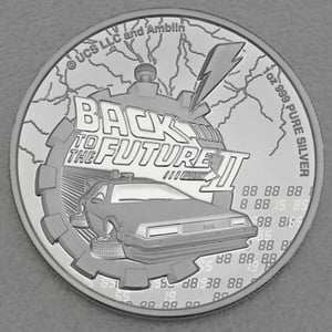Silbermünze 1oz "Back to the Future II" 2021 diff. (Niue) - Hauptansicht