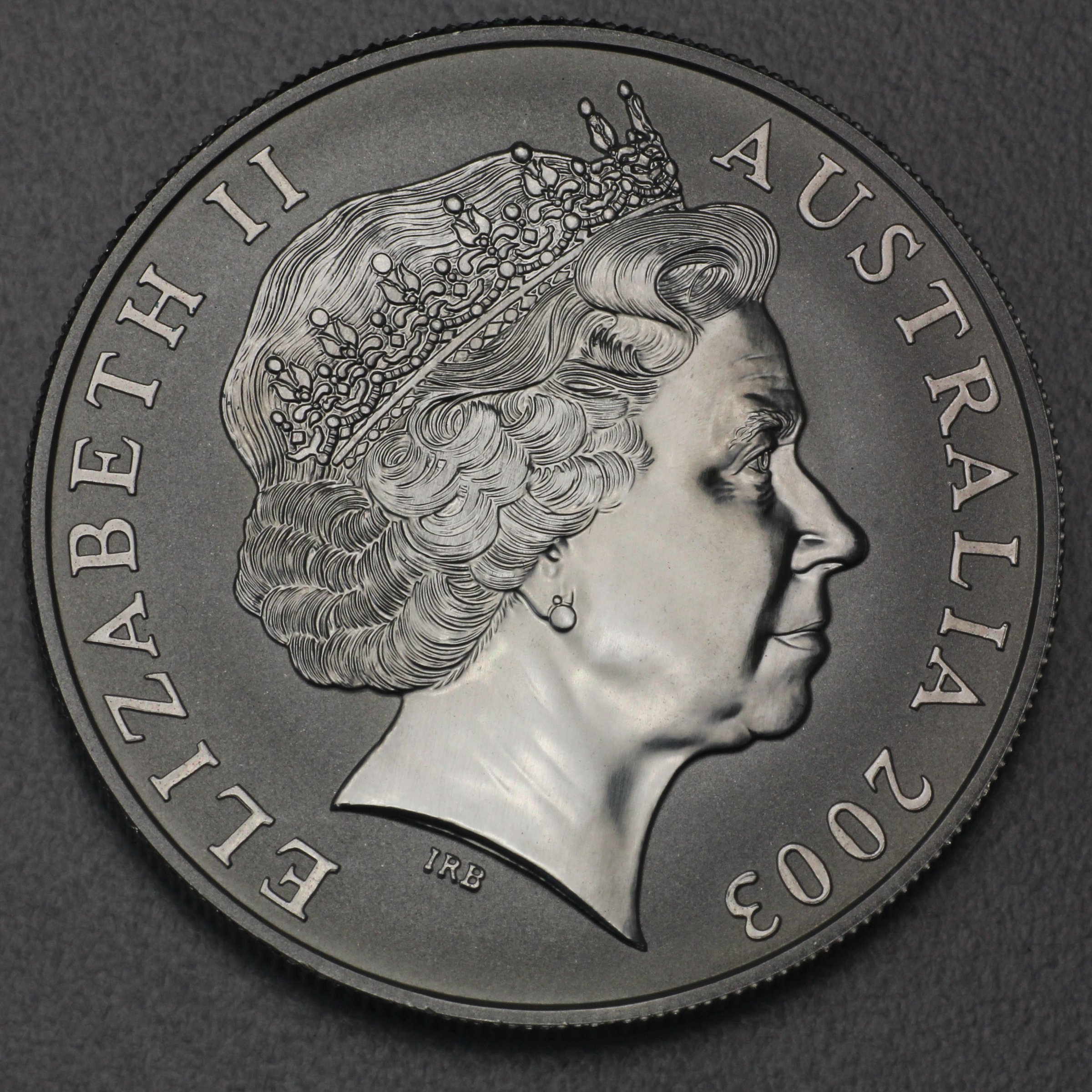 Silbermünze 1oz "Känguru" 2003 Royal Australian Mint (Australien) - Detailansicht 1