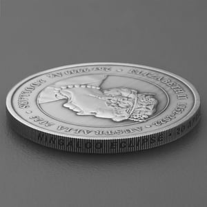 Silbermünze 2oz "Ningaloo Eclipse" 2023 (AF/koloriert) (Australien) - Miniaturansicht 5