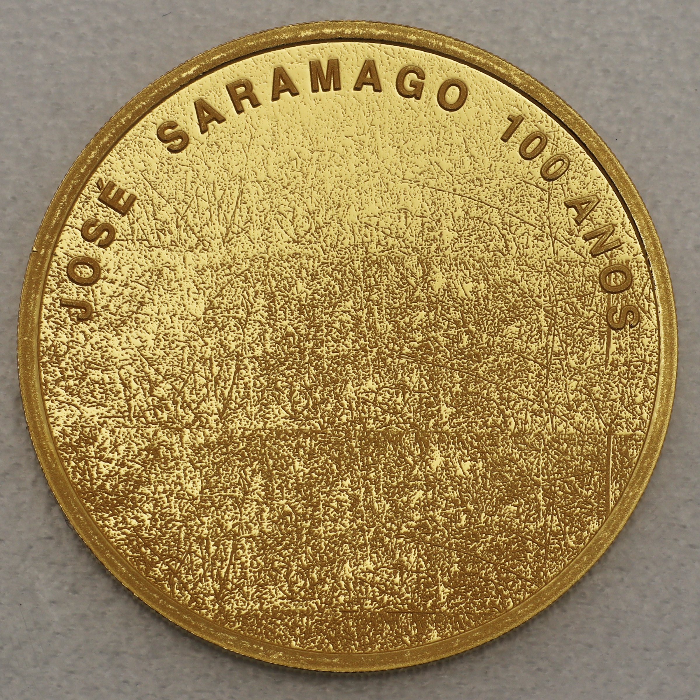 Goldmünze 7,5 Euro "Jose Saramago" 2022 100. Jahrestag der Geburt (Portugal) - Hauptansicht