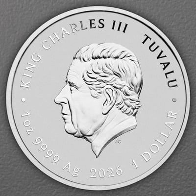 Silbermünze 1oz "40 Years of Top Gun" 2026 (koloriert) (Tuvalu) - Miniaturansicht 2