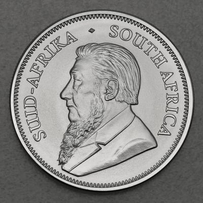Silbermünze 1oz "Krügerrand" 2022 diff. (Südafrika) - Miniaturansicht 2