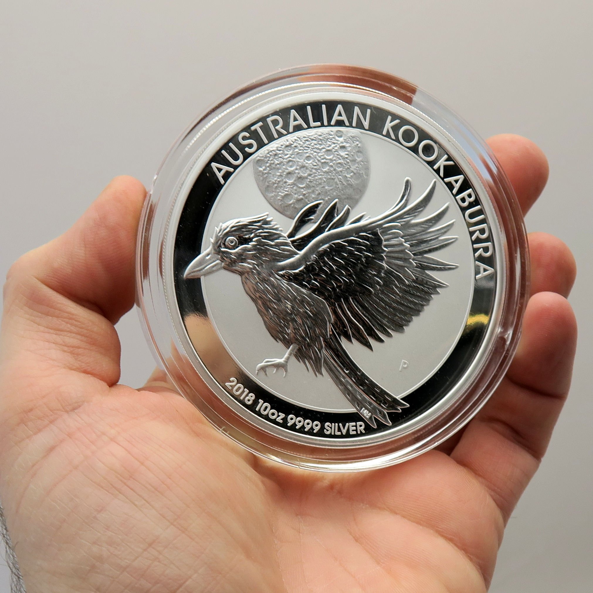 Silbermünze 10oz "Kookaburra" 2018 (Australien) - Detailansicht 2