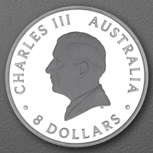 Silbermünze 5oz "Wedge-tailed Eagle" 2025 (Reverse PP/UHR) (Australien) - Miniaturansicht 2