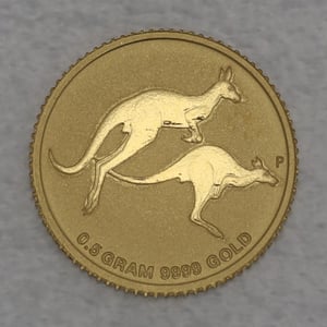 Goldmünze 0,5g "Mini Roo" 2018 Australian Kangaroo (Australien) - Miniaturansicht 1