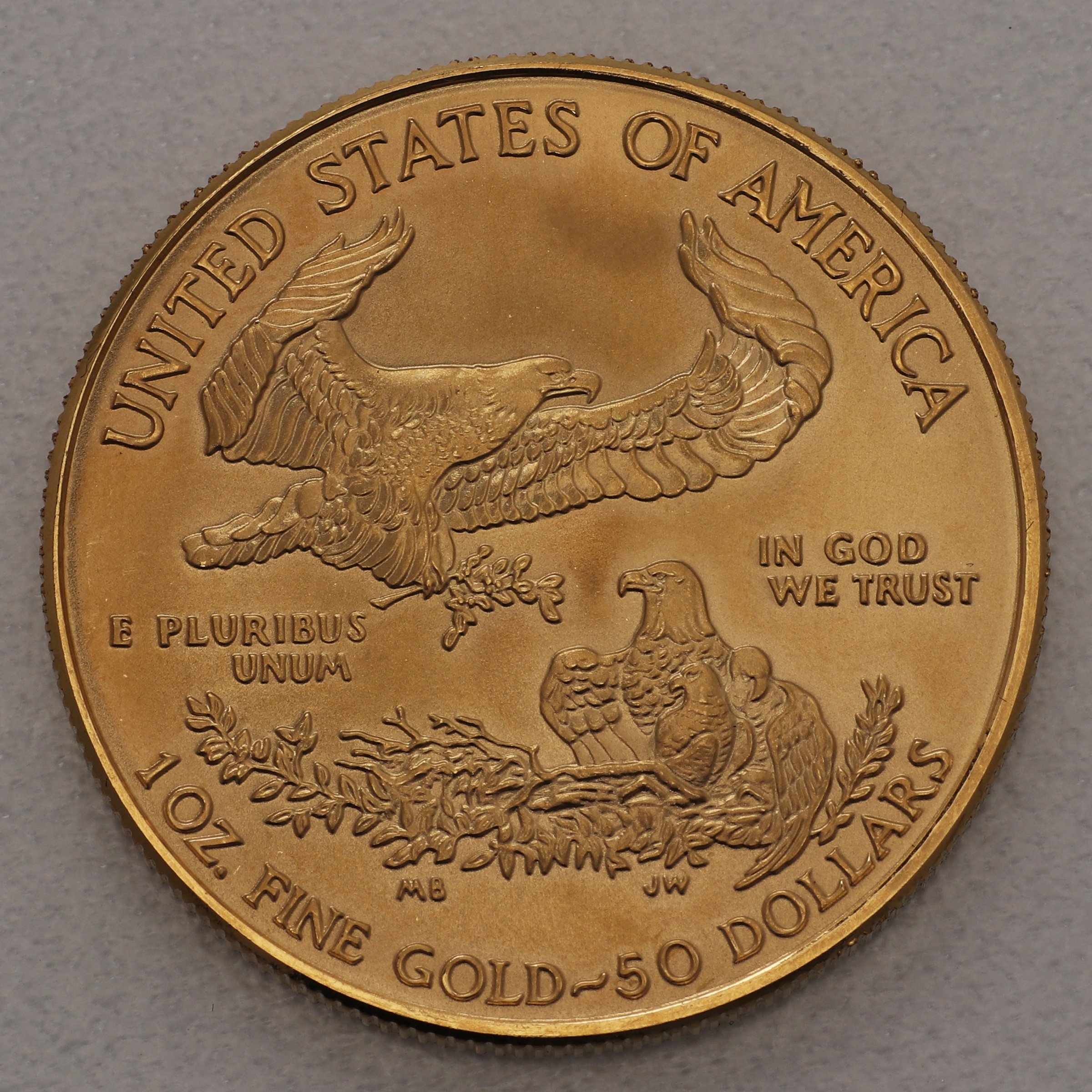 Goldmünze 1oz "American Eagle" 2005 (USA) - Detailansicht 1
