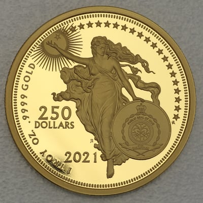 Goldmünze 1oz "Galileo" 2021 Icons of Inspiration (Niue) - Miniaturansicht 2