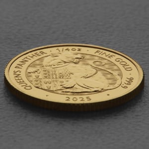 Goldmünze 1/4oz "Queen’s Panther" 2025 Royal Tudor Beasts (Großbritannien) - Miniaturansicht 3