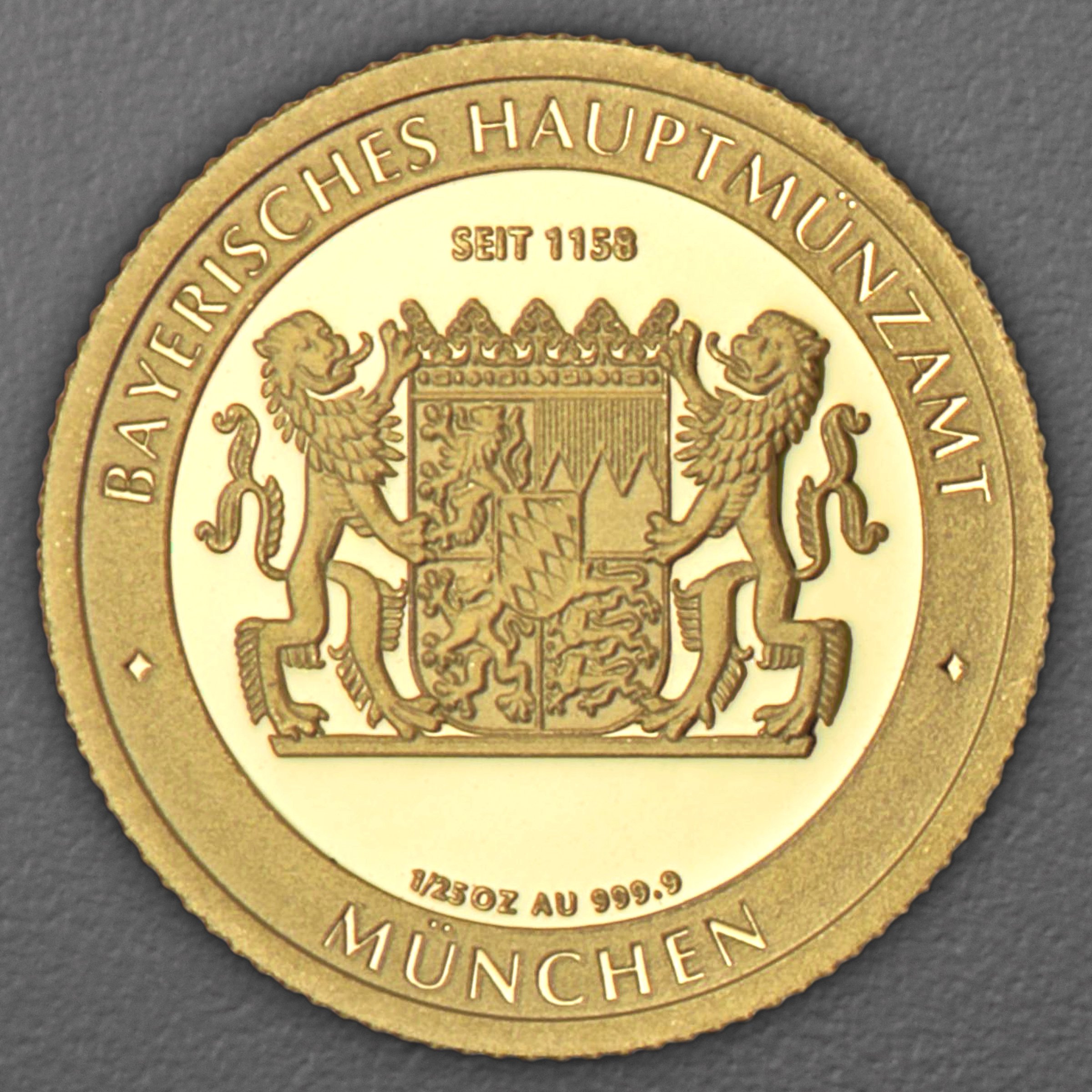 Gold 1/25oz "Schloss Neuschwanstein" 2026 Bayern Thaler (Deutschland) - Detailansicht 1
