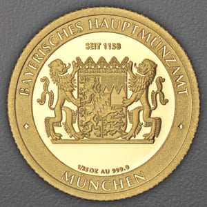 Gold 1/25oz "Schloss Neuschwanstein" 2026 Bayern Thaler (Deutschland) - Miniaturansicht 2