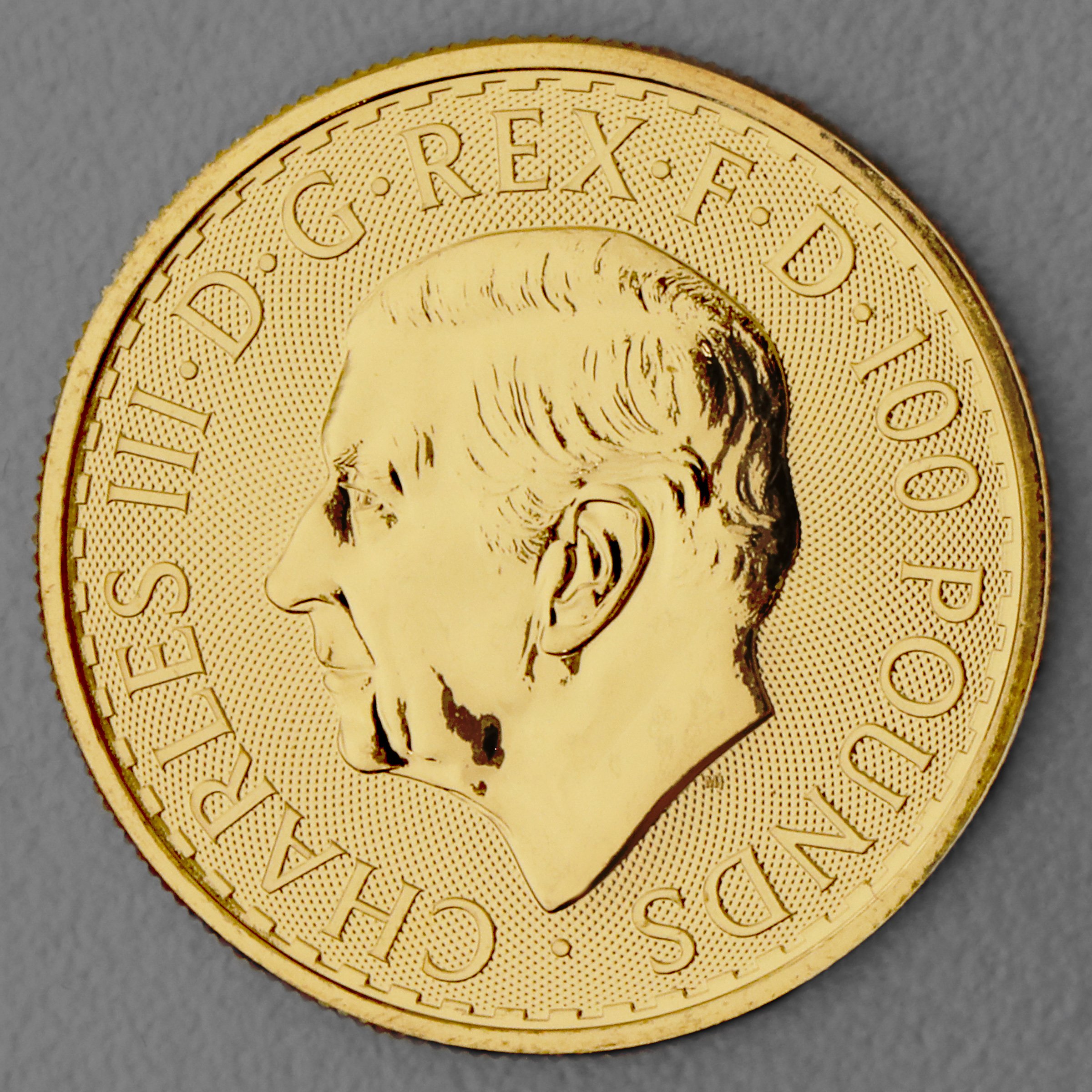 Goldmünze 1oz "Britannia" 2023 Charles III. (Großbritannien) - Detailansicht 1