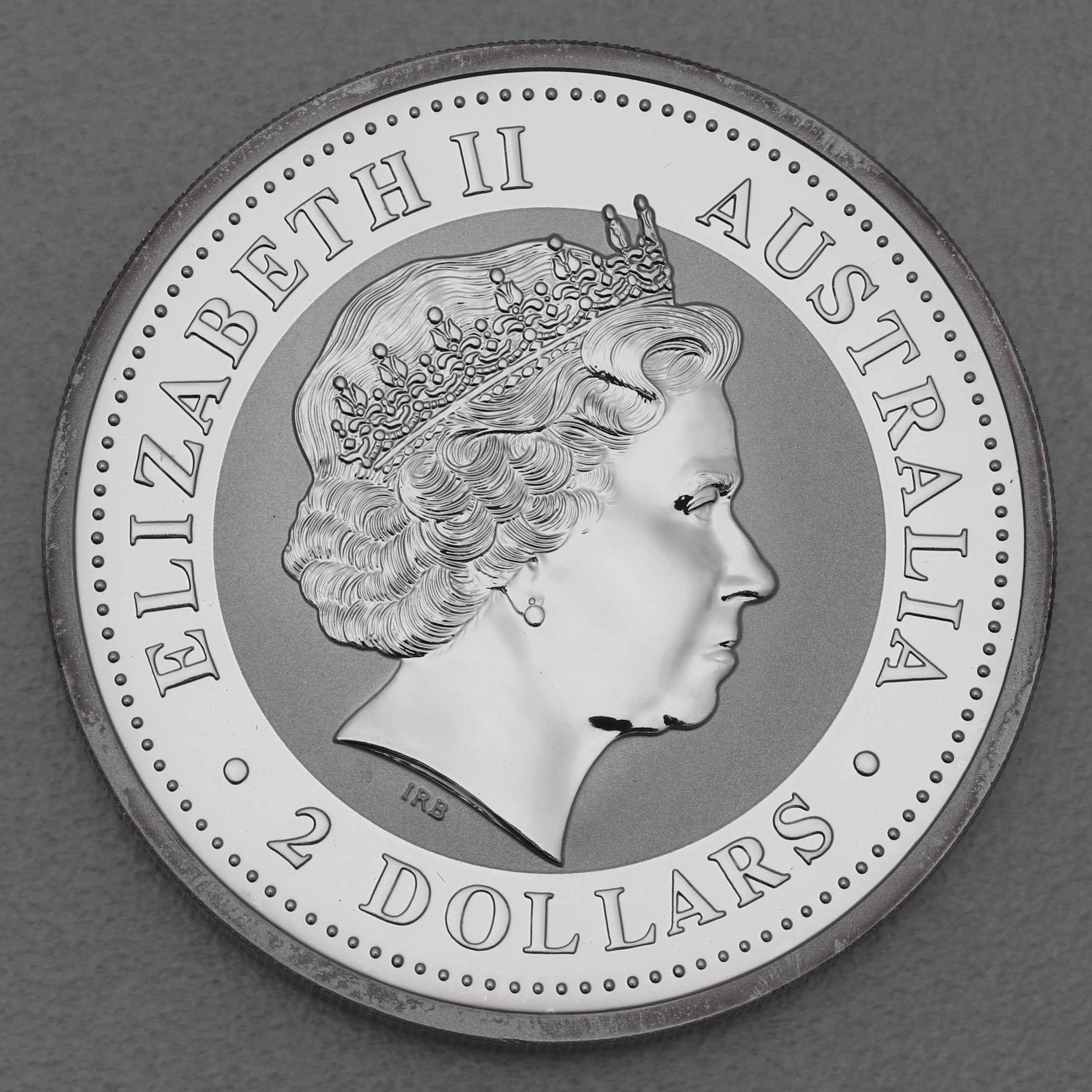 Silbermünze 2oz "Kookaburra" 2001 (Australien) - Detailansicht 1