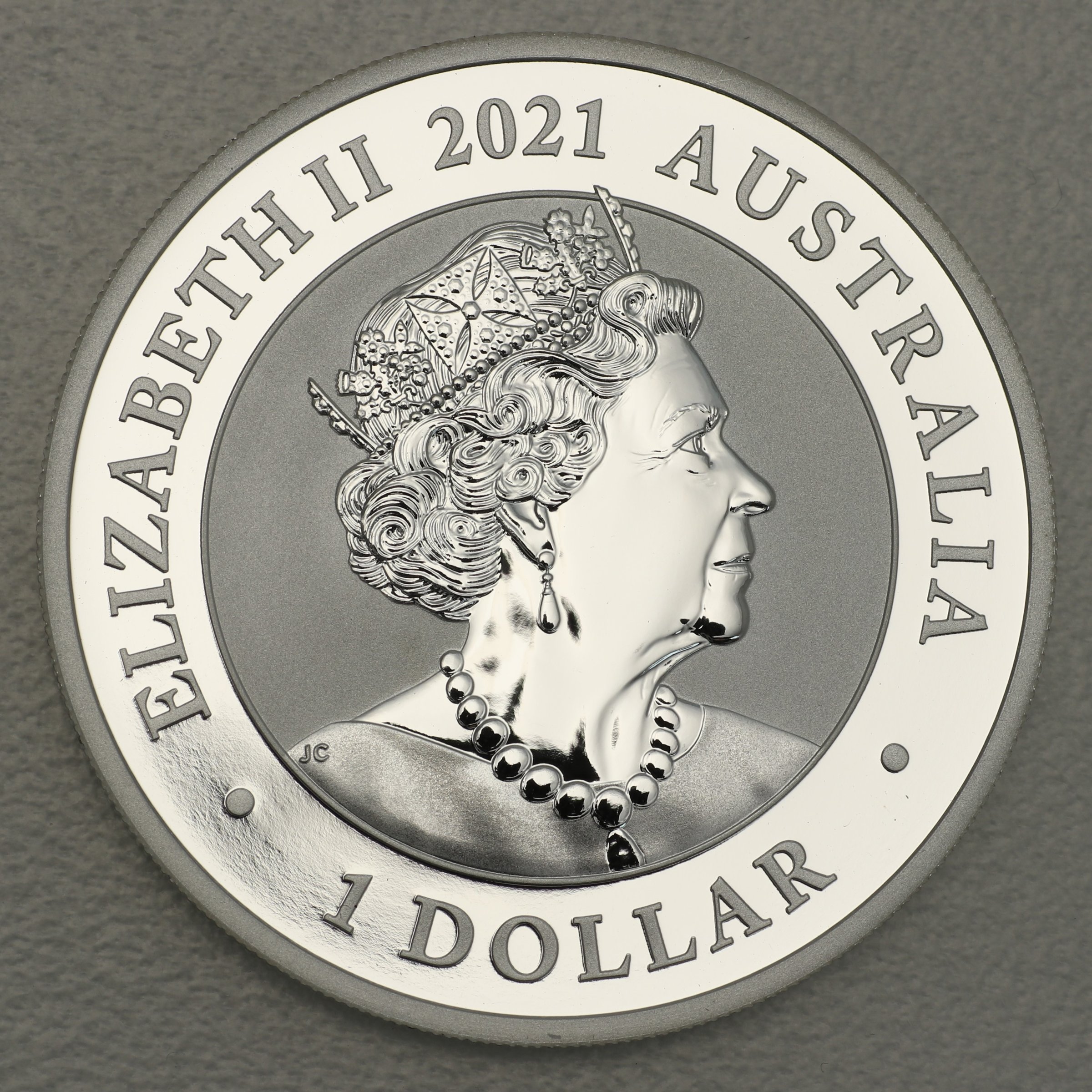 Silbermünze 1oz "Schwan" 2021 (Australien) - Detailansicht 1