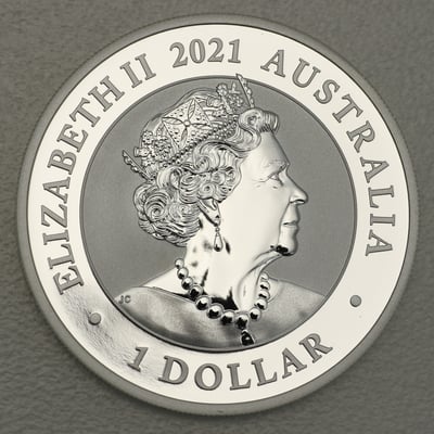 Silbermünze 1oz "Schwan" 2021 (Australien) - Miniaturansicht 2