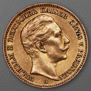 Goldmünze 20 Mark "Wilhelm II." 1903-A J.252 (Preußen) - Hauptansicht