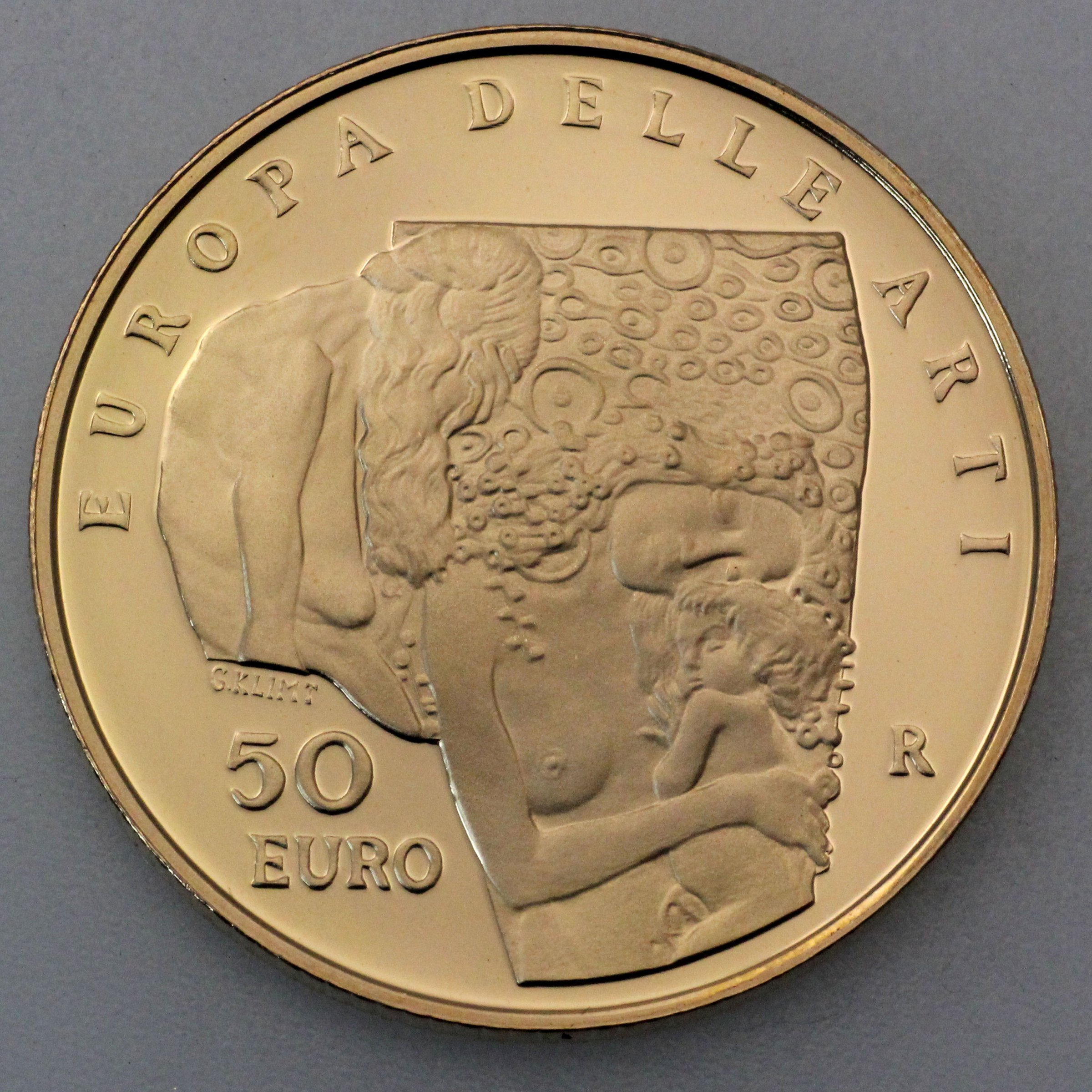 Goldmünze 50 Euro "Klimt" 2003 (Italien) - Hauptansicht