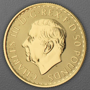 Goldmünze 1/2oz "Britannia" aktueller Jahrgang (Großbritannien) - Miniaturansicht 2