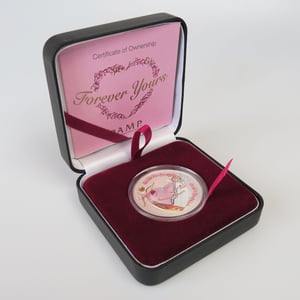 Silbermedaille 1oz "Forever Yours" PAMP - Miniaturansicht 3