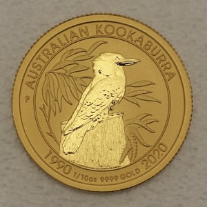Goldmünze 1/10oz "Kookaburra" 1990 (Australien) - Hauptansicht