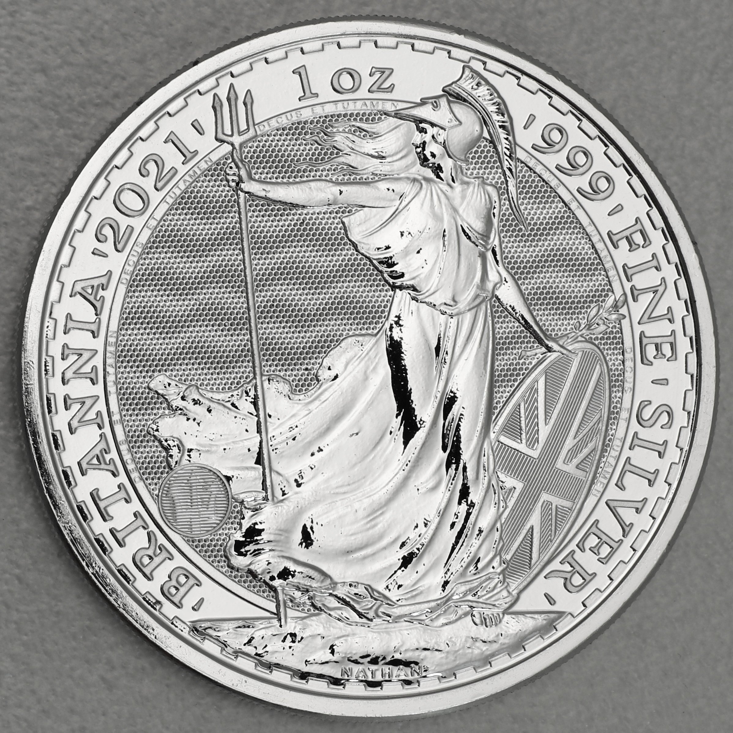 Silbermünze 1oz "Britannia" 2021 (Großbritannien) - Hauptansicht