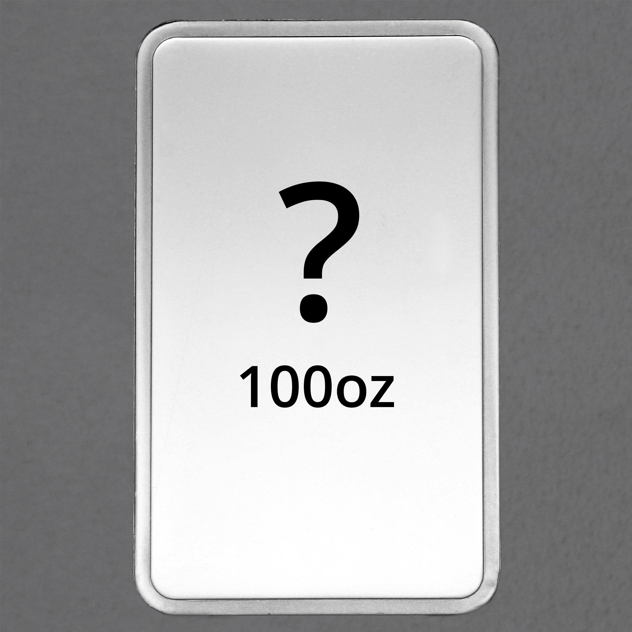 Münzbarren 100oz "Resale" (19%) - Hauptansicht