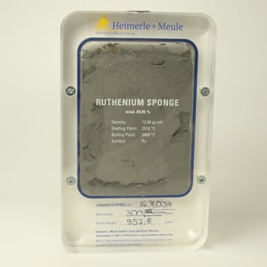 Anlage-Ruthenium 300g (999 Rt), pulverförmig - Hauptansicht