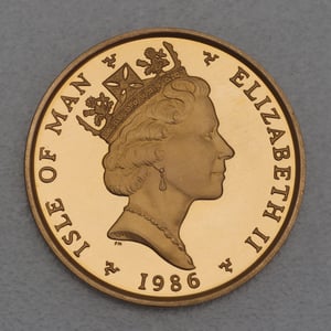 Goldmünze 1/20oz "Angel" 1986 (Isle of Man) - Miniaturansicht 2