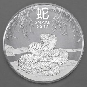 Silbermünze 1kg "Schlange" 2025 Lunar III – Year of the Snake (Australien) - Hauptansicht